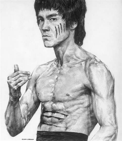 bruce lee drawing|bruce lee picture art.